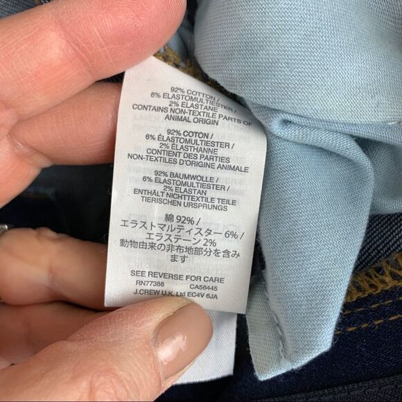 J.‎ Crew Billie Demi Boot High-Rise Crop Jeans - Picture 8 of 13